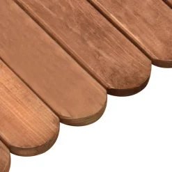 FinePRICE Raja-aitarulla ruskea 120cm kyllästetty mänty
