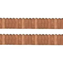 Outlet FinePRICE Raja-aitarullat 2 kpl 120 cm kyllästetty mänty
