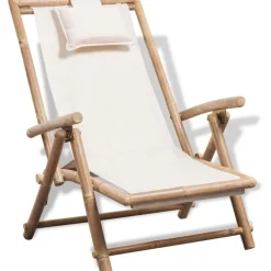 Sale FinePRICE Rantatuoli 62x86x(71-91) cm bambu