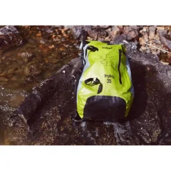 Hot Norfin Reppu Dry Bag 35, vesitiivis, keltainen/musta