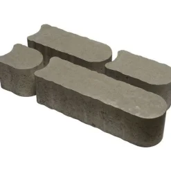 Outlet Rudus Reunakivi Laineri 140x140 mm sileä harmaa