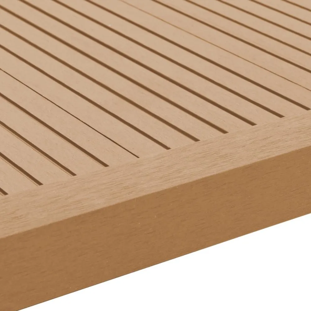 Clearance FinePRICE Reunalistat 5 kpl WPC 170 cm tiikin värinen