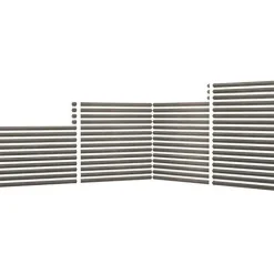 Sale JABO Rima Öckerö Linax 1490x45x45mm, harmaa, 4kpl