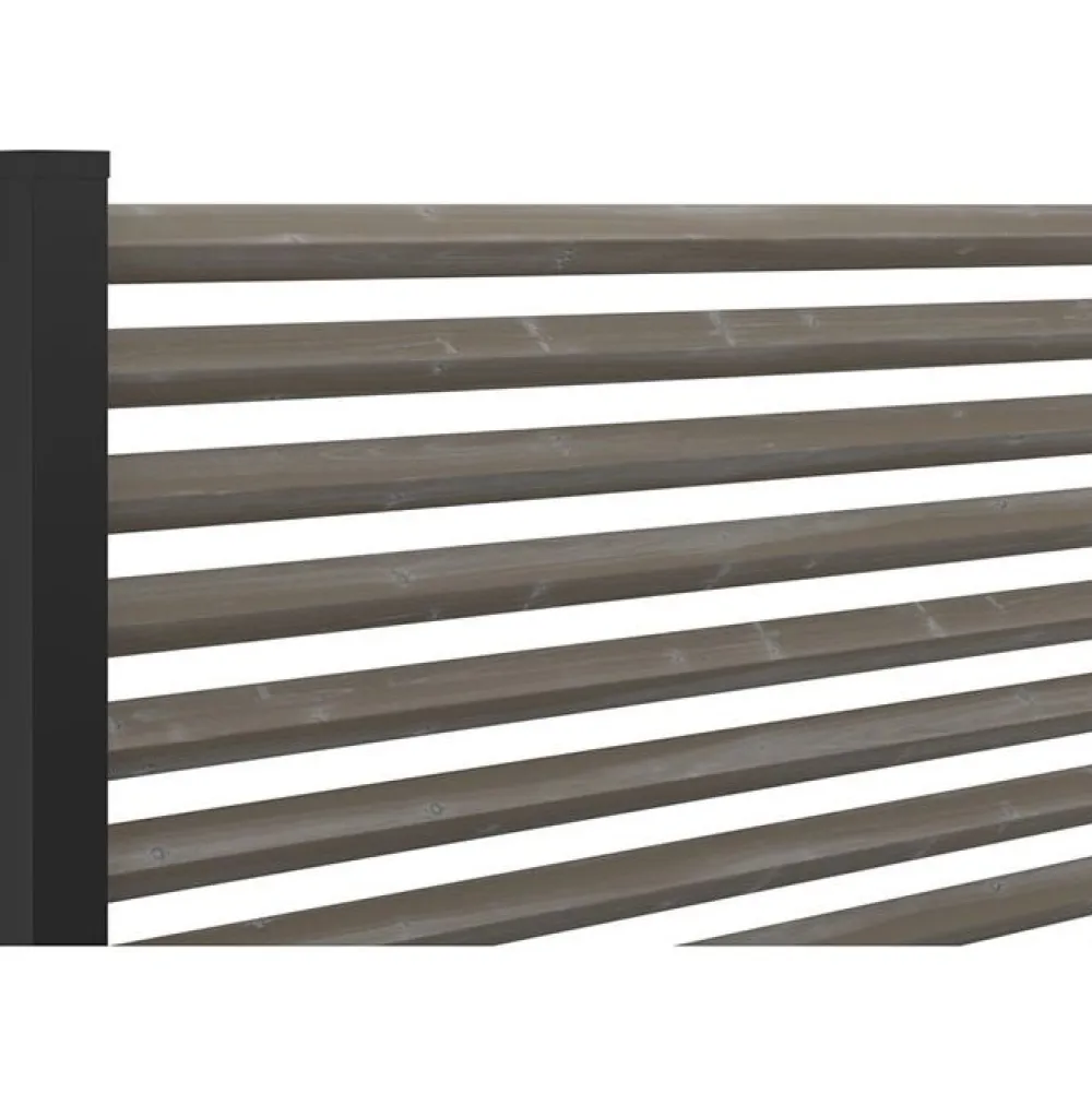 Sale JABO Rima Öckerö Linax 1490x45x45mm, harmaa, 4kpl