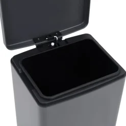 Sale FinePRICE Roskakori polkimella, 30l, ruostumaton teräs, eri värejä