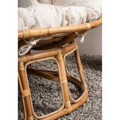 Hot Venture Home Rottinkikorisohva Mamasan, ruskea/luonnonvalkoinen
