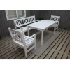 Best Baltic Garden Ruokailuryhmä Europe 2 tuolia + sohva + pöytä + pehmusteet valkoinen