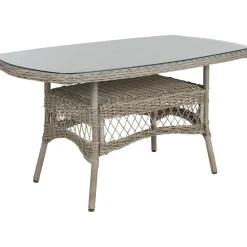 Outlet Brafab Ruokapöytä ulos Kamomill, 135x80cm, beige