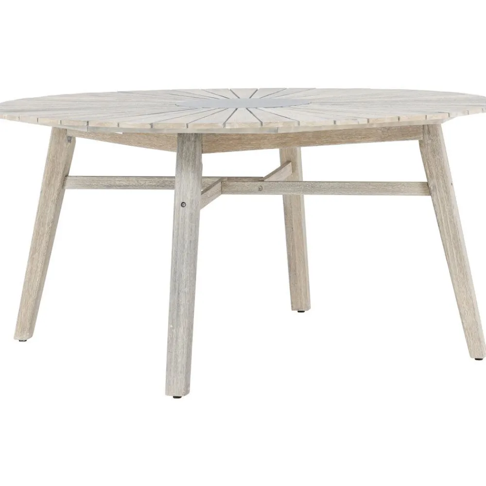 Sale Venture Home Ruokapöytä ulos Rives, Ø150cm valkoinen