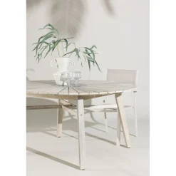 Sale Venture Home Ruokapöytä ulos Rives, Ø150cm valkoinen