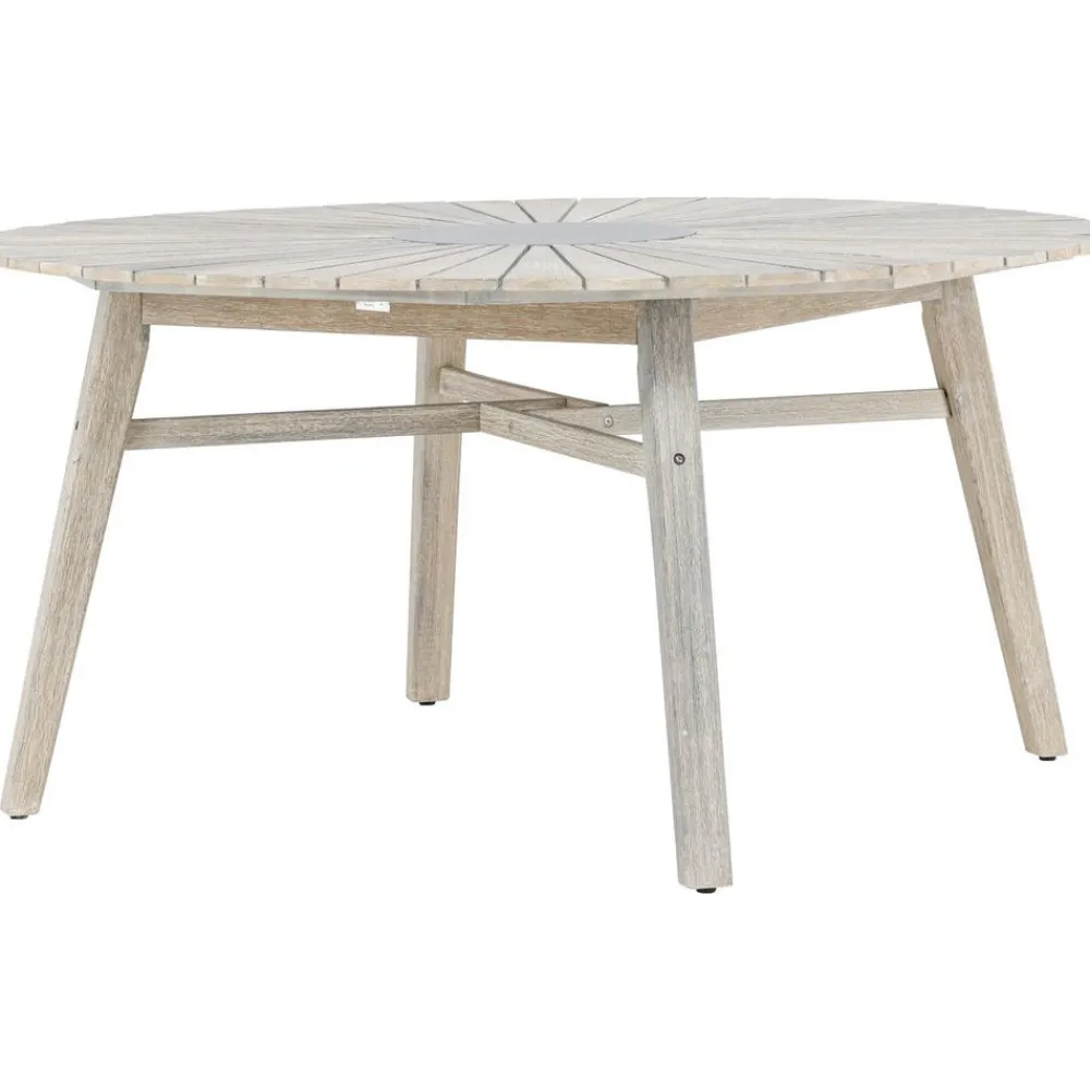 Sale Venture Home Ruokapöytä ulos Rives, Ø150cm valkoinen