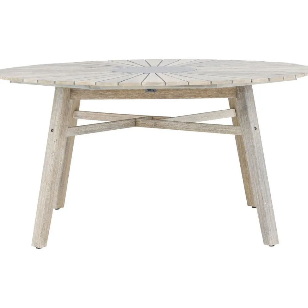 Sale Venture Home Ruokapöytä ulos Rives, Ø150cm valkoinen
