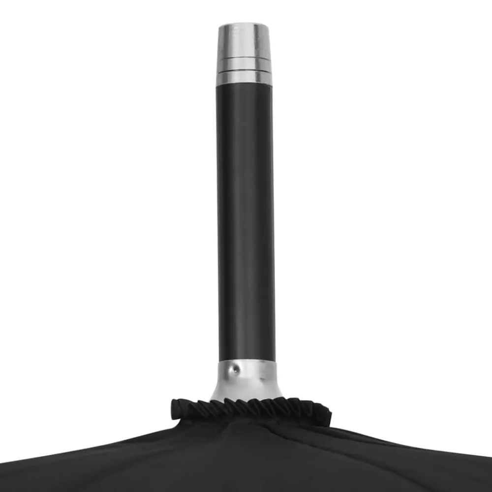 Discount FinePRICE Sateenvarjo automaattinen musta 105 cm