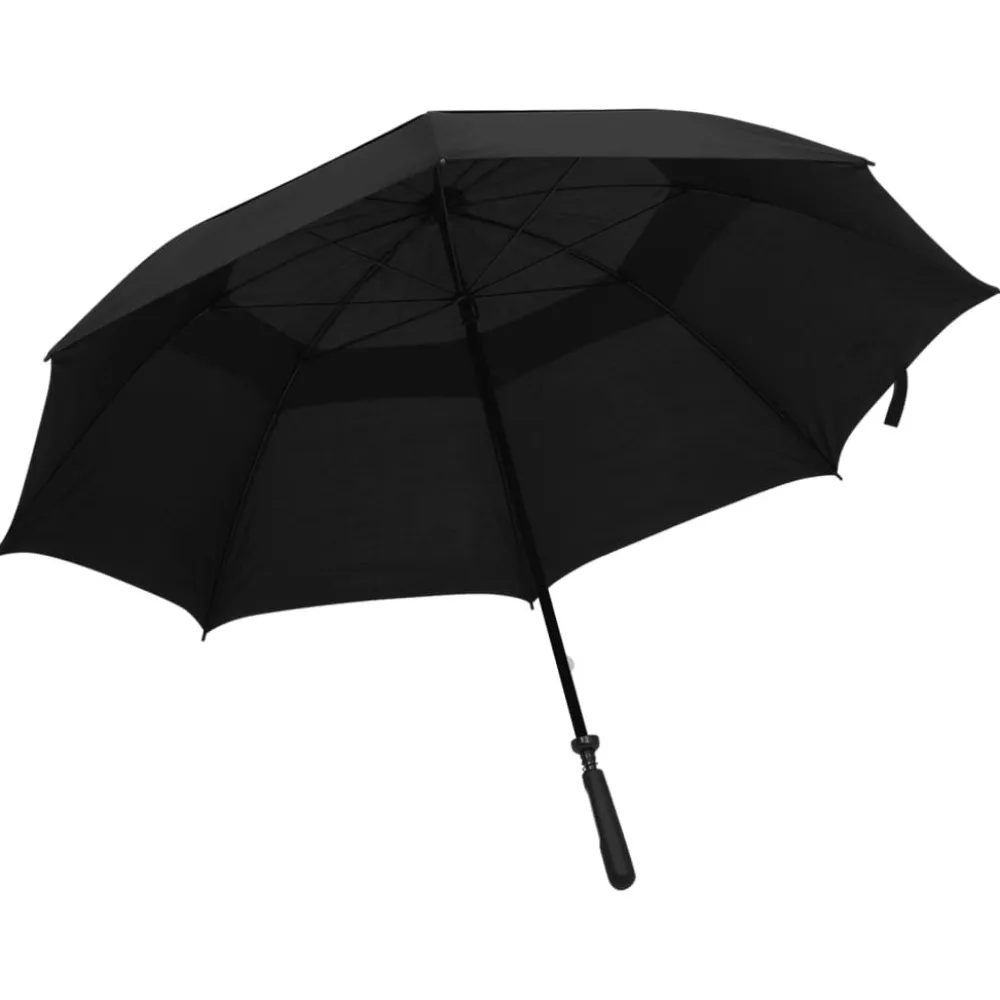 Sale FinePRICE Sateenvarjo 130 cm, musta