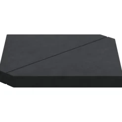 Discount FinePRICE Sateenvarjo painolevyt 2 kpl musta graniitti kolmiomainen 14 kg (00003)