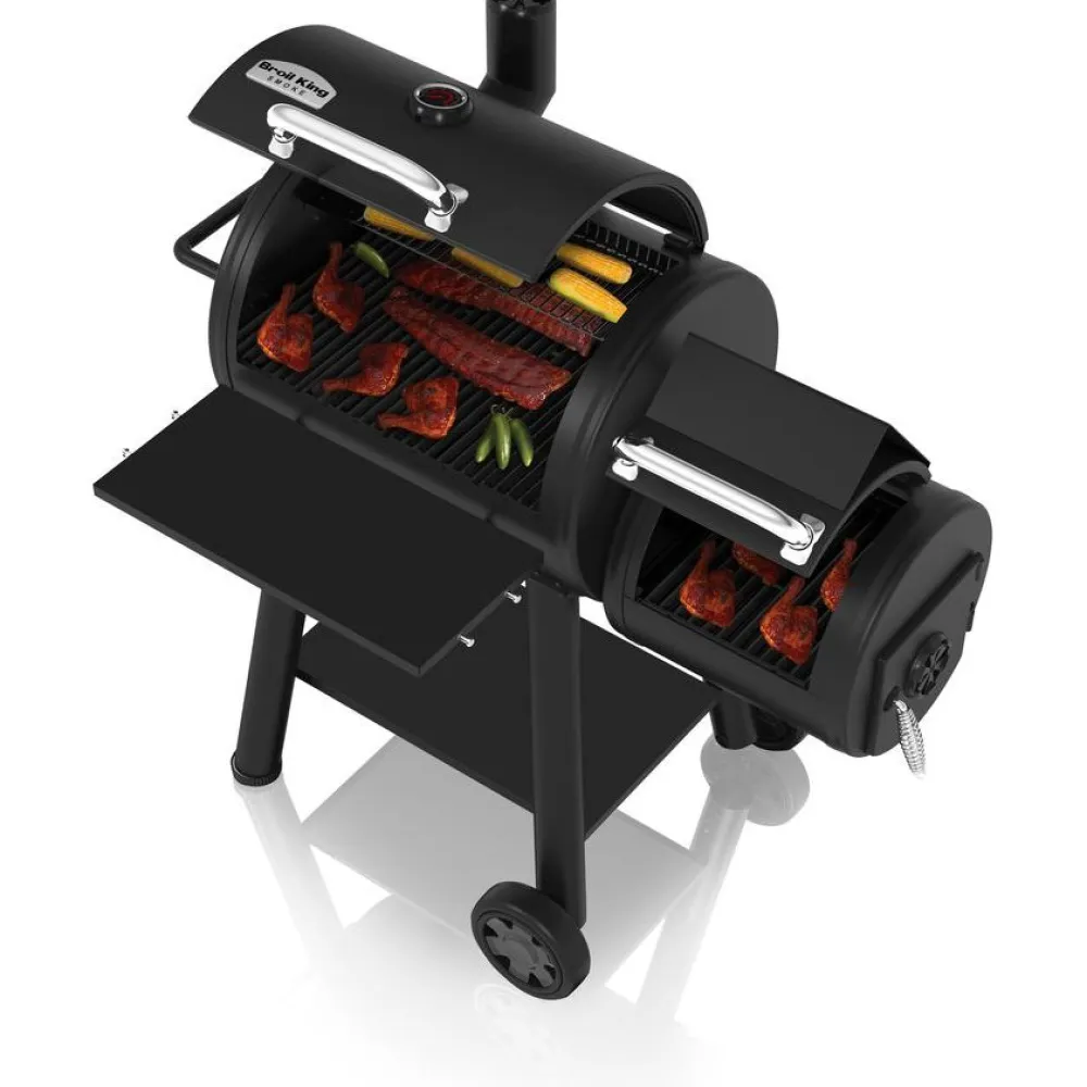 Sale Broil King Savustusgrilli Offset Smoker 400