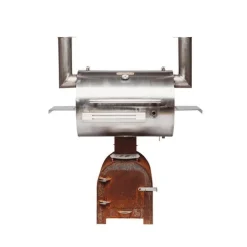 Discount GrillSymbol Savustusgrilli Smoky Beast Silver, 65x165x160cm