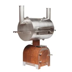 Discount GrillSymbol Savustusgrilli Smoky Beast Silver, 65x165x160cm