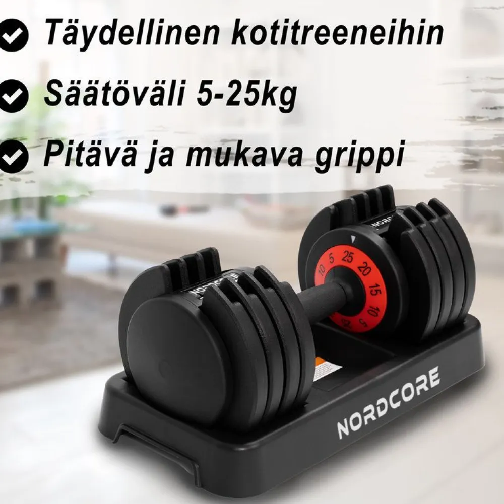 Discount Nordcore Säädettävä käsipaino Core 25kg