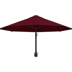 Best FinePRICE Seinäkiinnitteinen aurinkovarjo metallitangolla 300cm