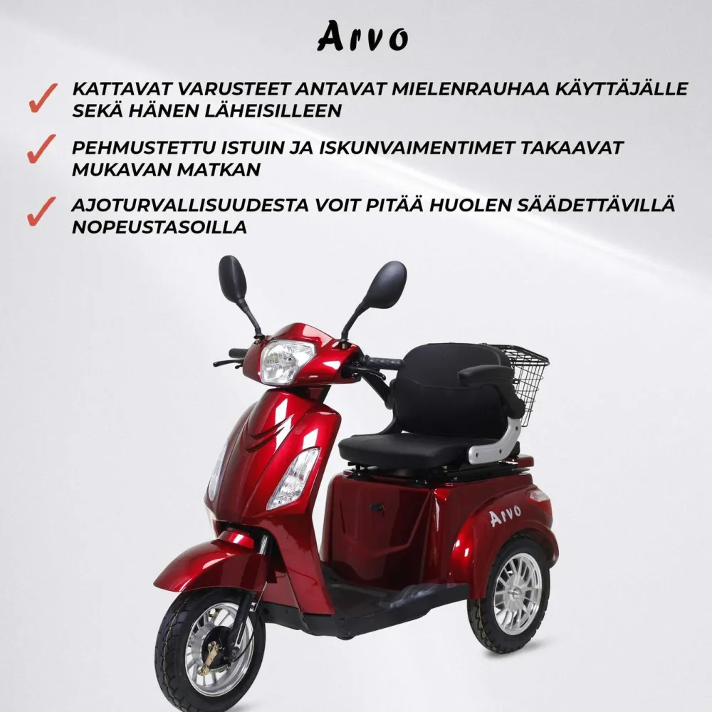 Clearance Arvo Senioriskootteri P300