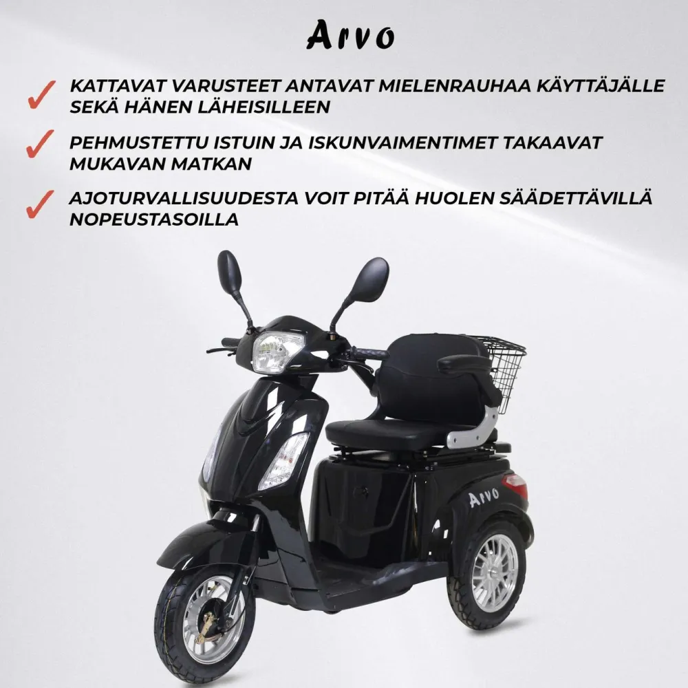 Clearance Arvo Senioriskootteri P300