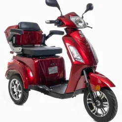 Outlet Kontio Motors Senioriskootteri Kontio SilverFox 2.0 metallinpunainen