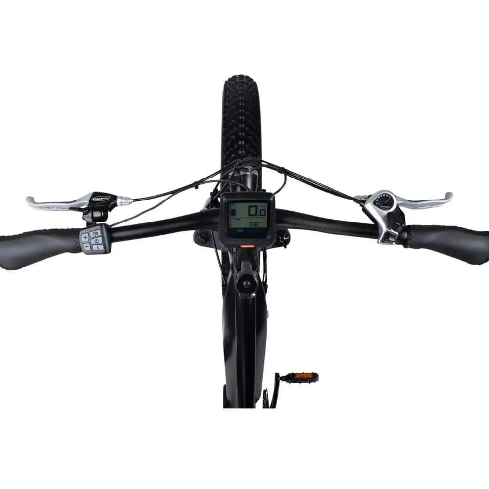 Sale Swoop Sähkömaastopyörä Fatbike Attacker, 26x4", 7 vaihdetta, musta