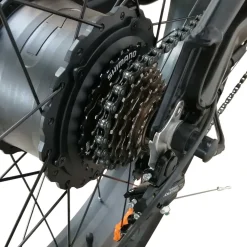 Sale Swoop Sähkömaastopyörä Fatbike Striker, 26x4", 7 vaihdetta, musta