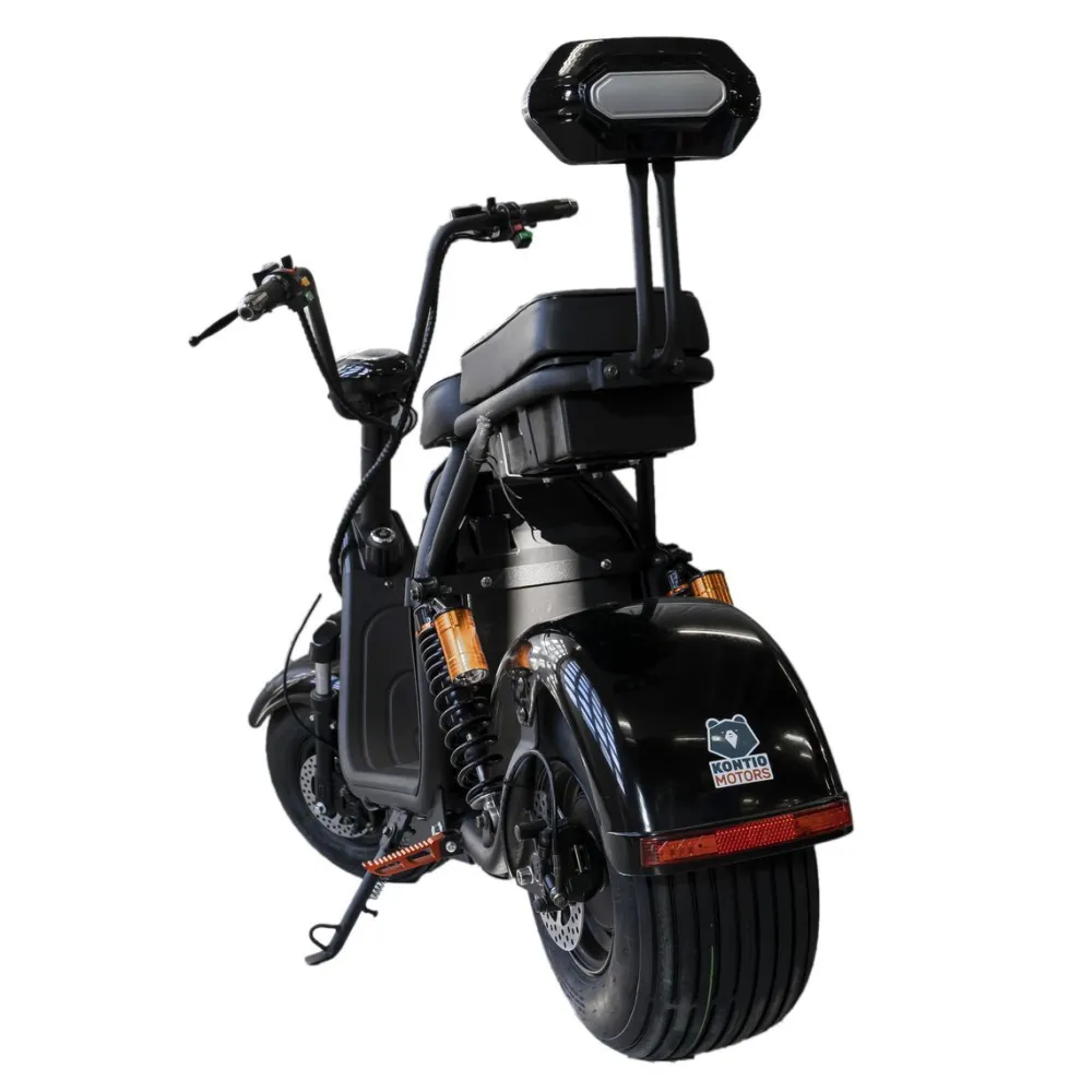 Outlet Kontio Motors Sähköskootteri Kontio Kruiser Long Range Black, kaksipaikkainen, eri vaihtoehtoja