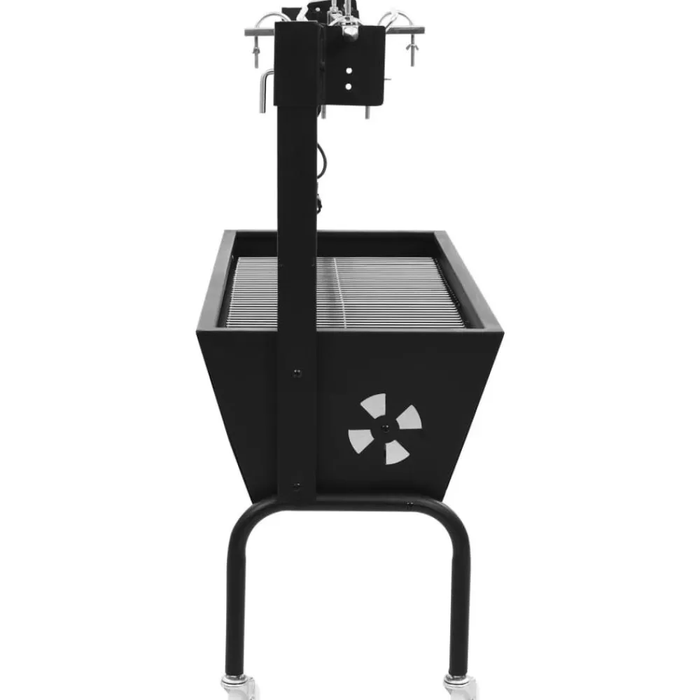 Outlet FinePRICE Sähkövarrasgrilli ruostumaton teräs