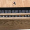Nordcore Shuffleboard 2-IN-1, sis. 8 nappulaa, vahapullo, harja, 2 pistelaskuria ja keilaussetti, 9`
