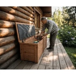 Clearance Miljöökoriste Säilytysarkku 50 x 60 x 160 cm eri värejä