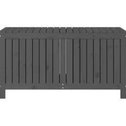 FinePRICE Säilytyslaatikko musta 76x42,5x54 cm, mänty