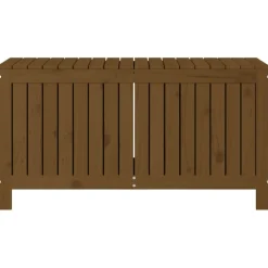 FinePRICE Säilytyslaatikko musta 76x42,5x54 cm, mänty