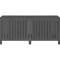 FinePRICE Säilytyslaatikko musta 76x42,5x54 cm, mänty