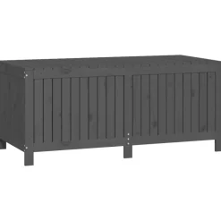 FinePRICE Säilytyslaatikko musta 76x42,5x54 cm, mänty