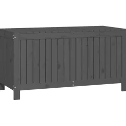 FinePRICE Säilytyslaatikko musta 76x42,5x54 cm, mänty