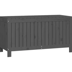 FinePRICE Säilytyslaatikko musta 76x42,5x54 cm, mänty