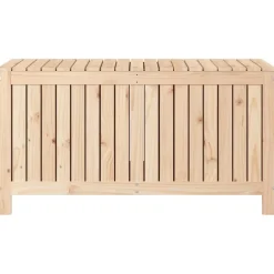 FinePRICE Säilytyslaatikko musta 76x42,5x54 cm, mänty