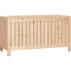 FinePRICE Säilytyslaatikko musta 76x42,5x54 cm, mänty