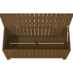 FinePRICE Säilytyslaatikko musta 76x42,5x54 cm, mänty