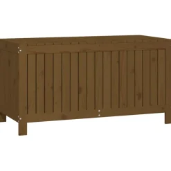 FinePRICE Säilytyslaatikko musta 76x42,5x54 cm, mänty