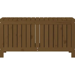 FinePRICE Säilytyslaatikko musta 76x42,5x54 cm, mänty