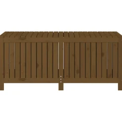 FinePRICE Säilytyslaatikko musta 76x42,5x54 cm, mänty