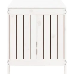 FinePRICE Säilytyslaatikko musta 76x42,5x54 cm, mänty