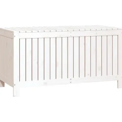FinePRICE Säilytyslaatikko musta 76x42,5x54 cm, mänty