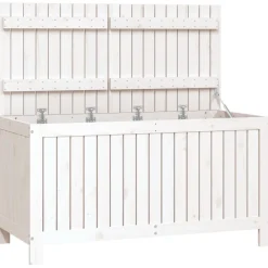 FinePRICE Säilytyslaatikko musta 76x42,5x54 cm, mänty