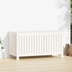 FinePRICE Säilytyslaatikko musta 76x42,5x54 cm, mänty