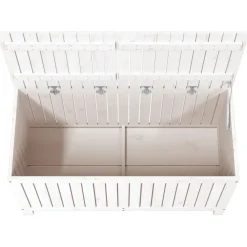 FinePRICE Säilytyslaatikko musta 76x42,5x54 cm, mänty
